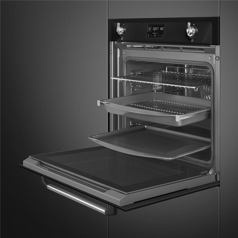 Встраиваемый духовой шкаф Smeg SOP6902S2PN — фото 3