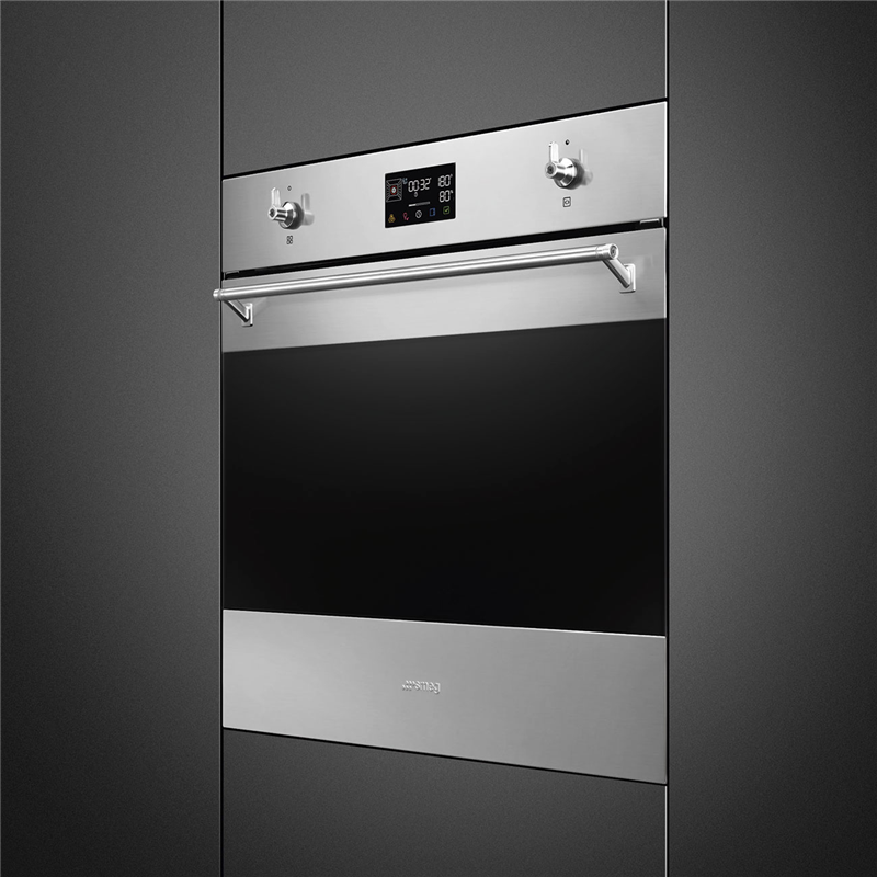 Встраиваемый духовой шкаф Smeg SOP6302S2PX — фото 2