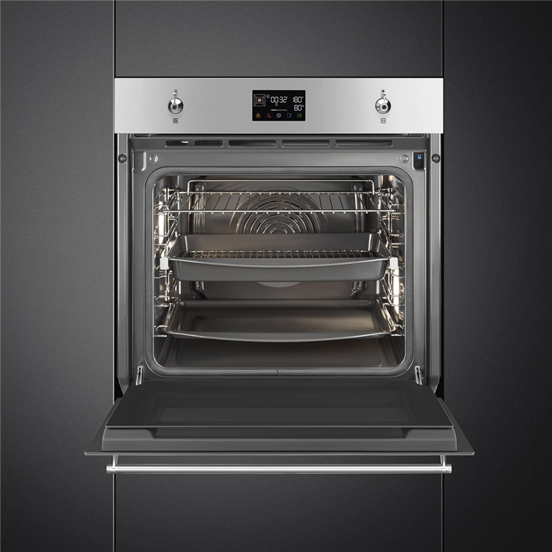 Встраиваемый духовой шкаф Smeg SOP6302S2PX — фото 3