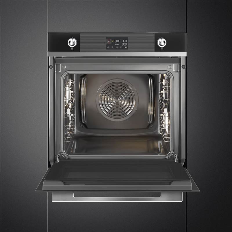 Встраиваемая электрическая духовка SMEG Духовой шкаф электрический SO6102TN — фото 5