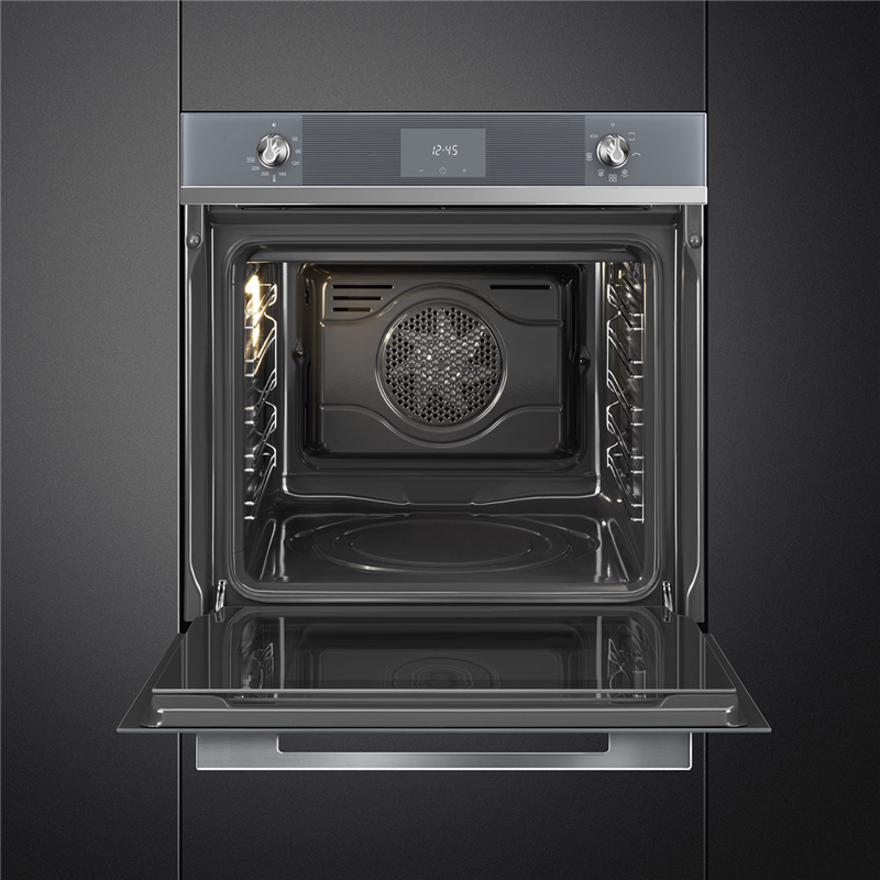Встраиваемая электрическая духовка SMEG Linea SF6100VS1 — фото 4