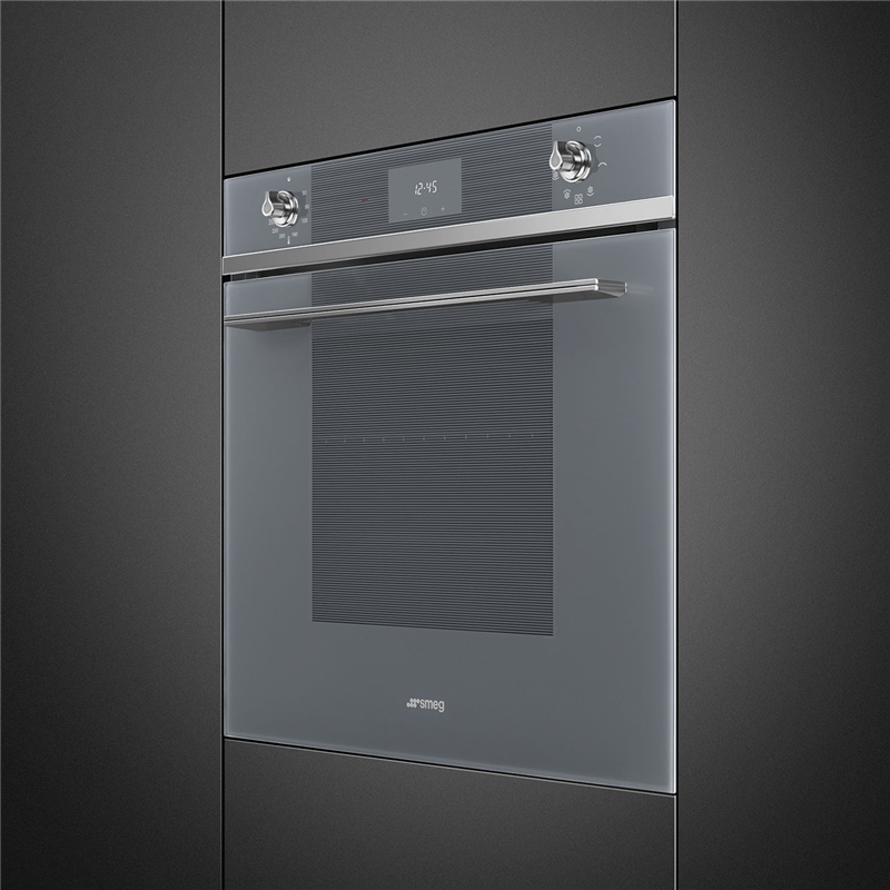 Встраиваемая электрическая духовка SMEG Linea SF6100VS1 — фото 3