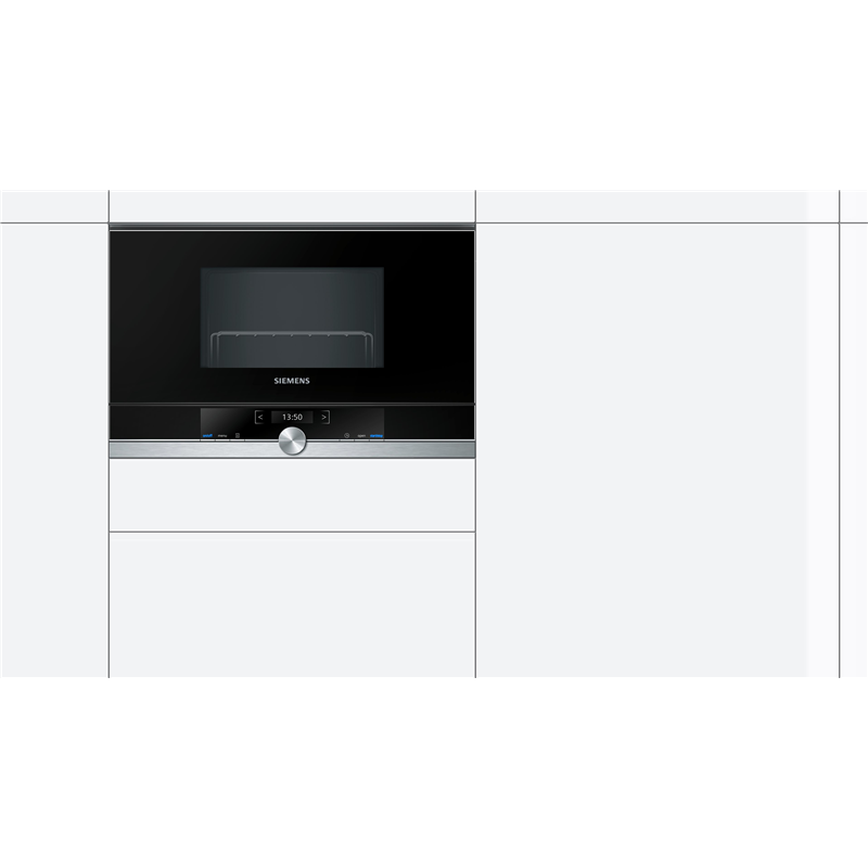 Встраиваемые микроволновые печи SIEMENS iQ700 BE634RGS1 — фото 2