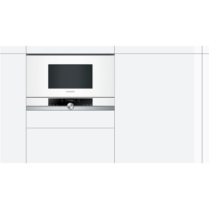 Встраиваемая микроволновая печь SIEMENS iQ700 BF634LGW1 — фото 3