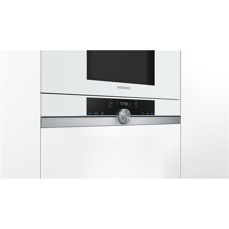 Встраиваемая микроволновая печь SIEMENS iQ700 BF634LGW1 — фото 2