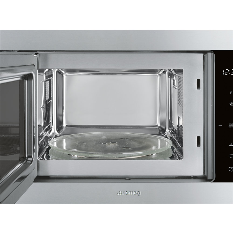 Встраиваемые микроволновые печи SMEG FMI325X — фото 2