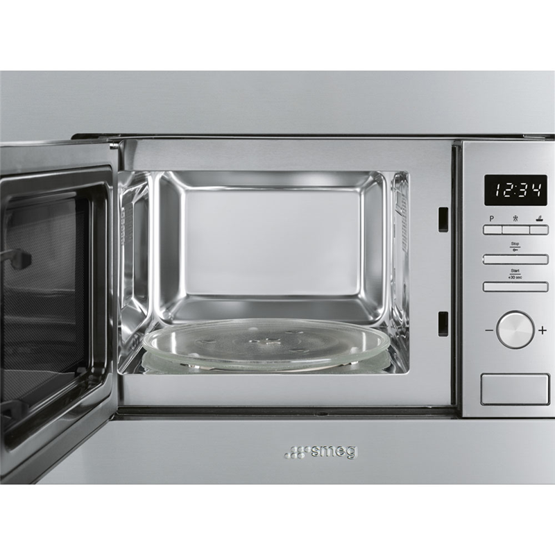 Встраиваемая микроволновая печь SMEG FMI017X — фото 2