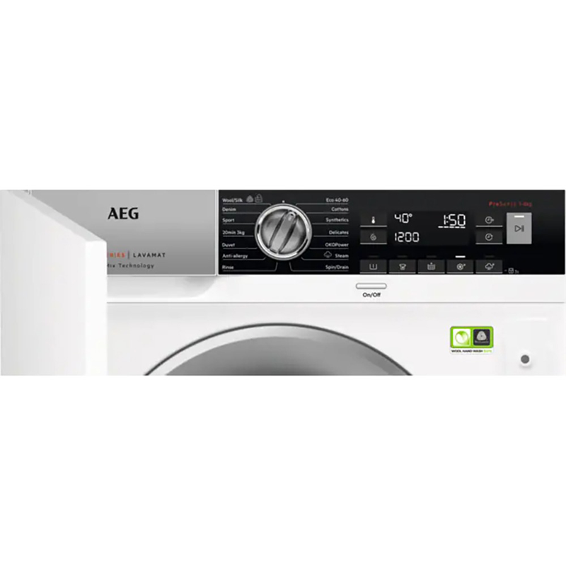 Встраиваемая стиральная машина AEG L8FBE48SI — фото 2