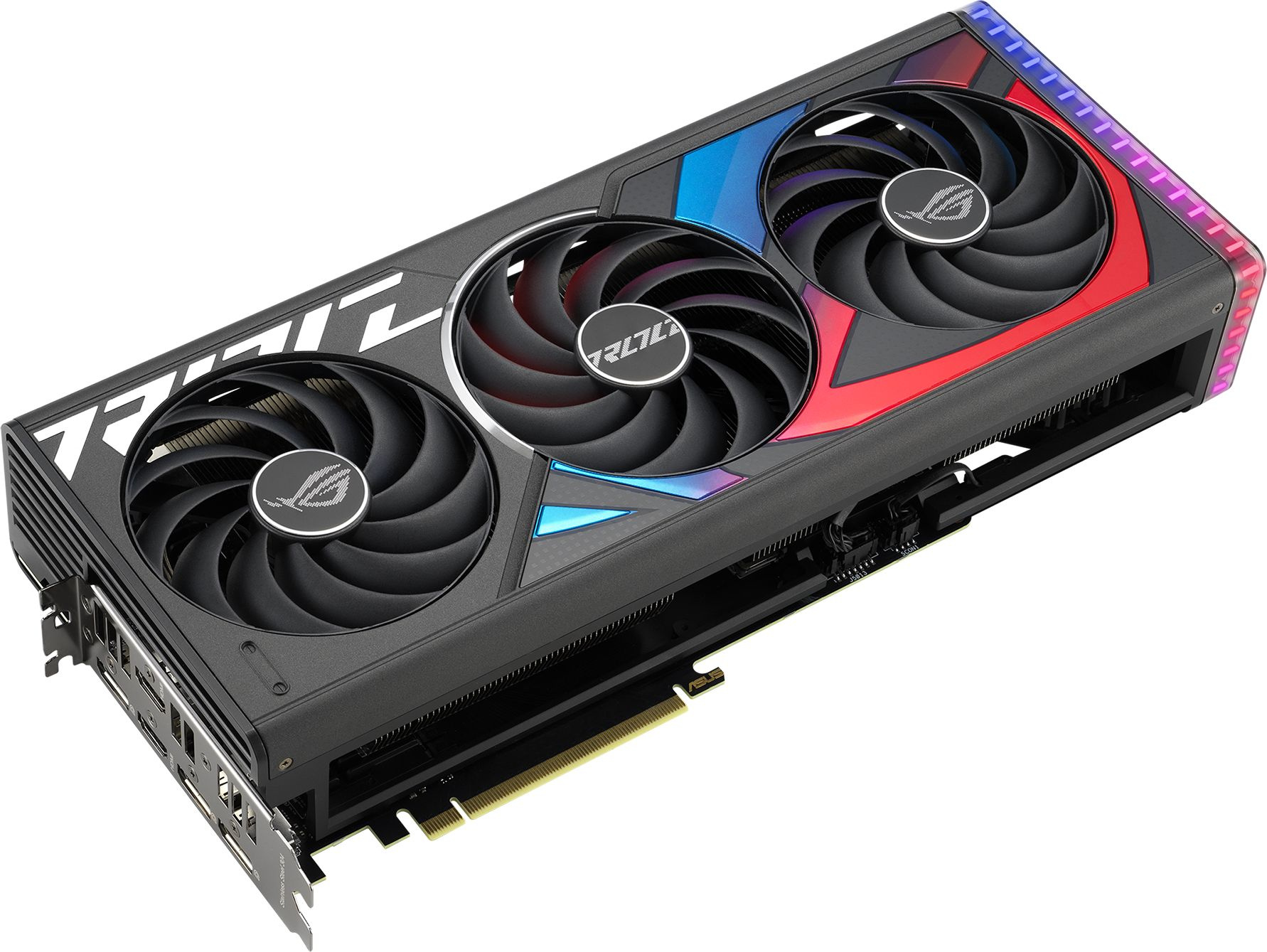 Видеокарта Asus PCI-E 4.0 ROG-STRIX-RTX4070TI-O12G-GAMING NVIDIA GeForce RTX 4070TI 12288Mb 192 GDDR6X 2610/21000 HDMIx2 DPx3 HDCP Ret — фото 2