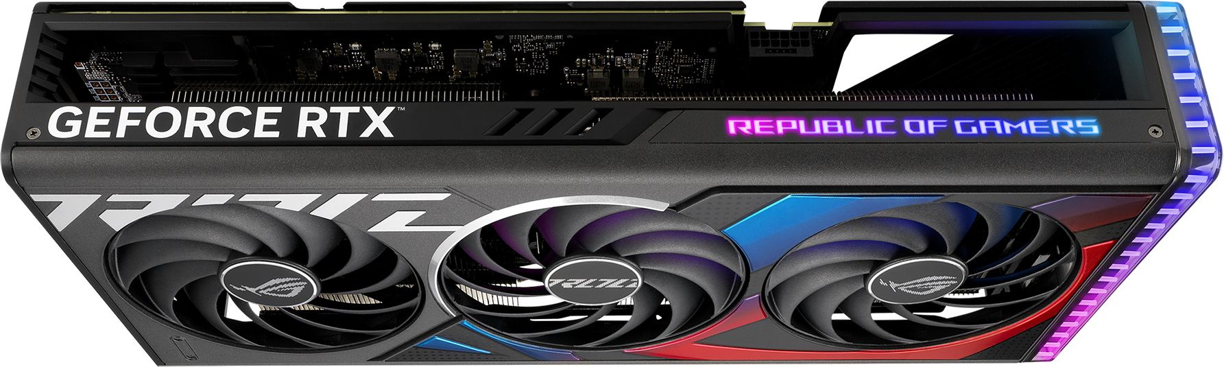 Видеокарта Asus PCI-E 4.0 ROG-STRIX-RTX4070TI-O12G-GAMING NVIDIA GeForce RTX 4070TI 12288Mb 192 GDDR6X 2610/21000 HDMIx2 DPx3 HDCP Ret — фото 5