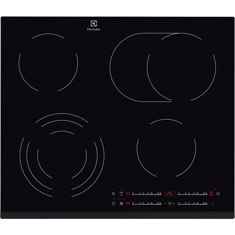 Встраиваемая электрическая панель ELECTROLUX EHF6547FXK