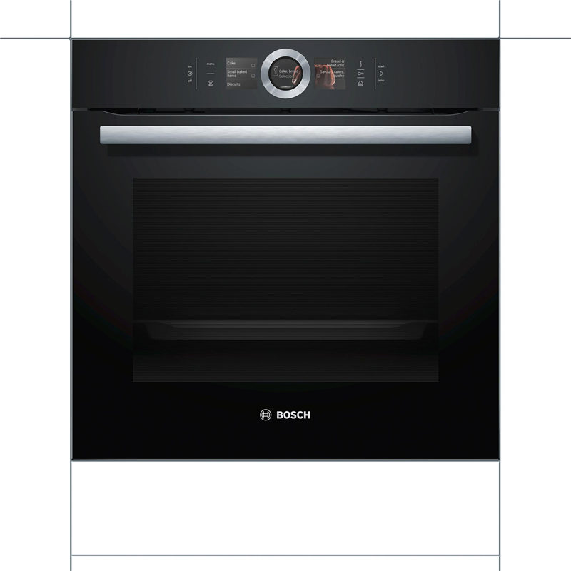 Встраиваемая электрическая духовка BOSCH HSG636BB1 — фото 2