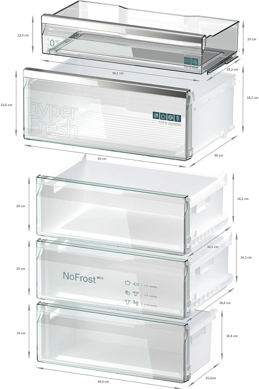 Холодильник Siemens KG49NAICT — фото 4