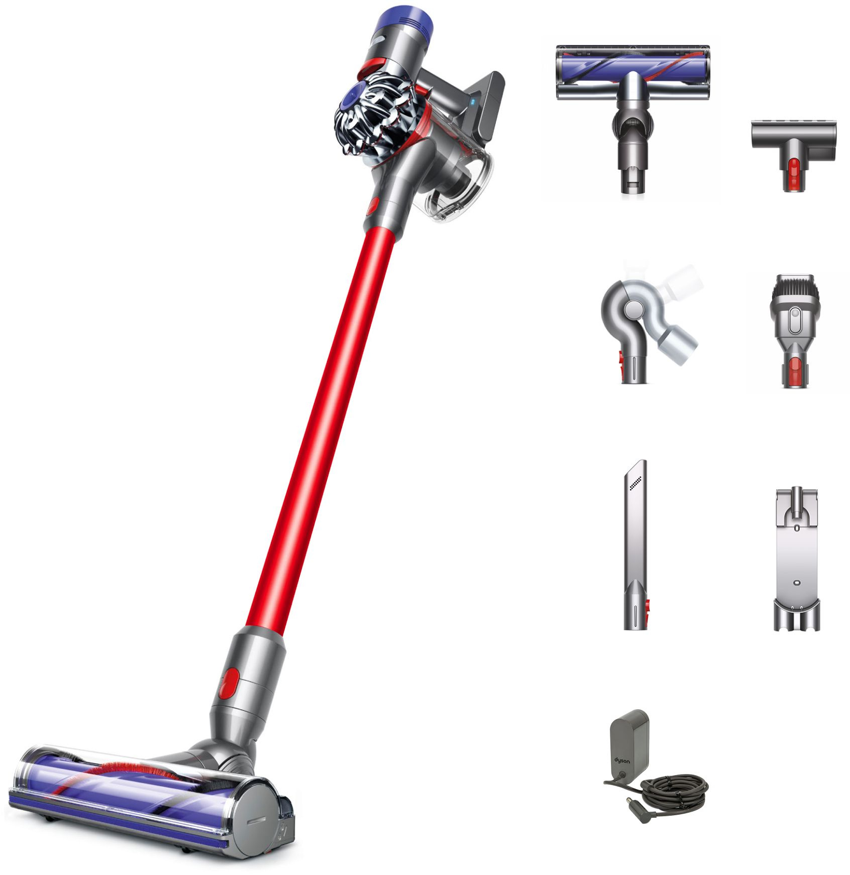 Пылесос ручной Dyson V8 Extra 425Вт серый/фиолетовый — фото 2