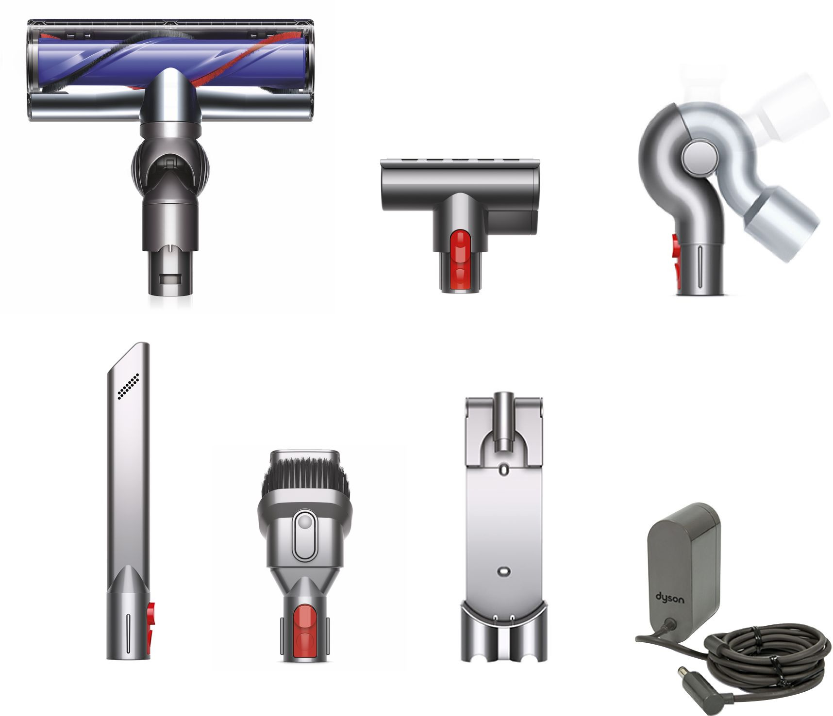 Пылесос ручной Dyson V8 Extra 425Вт серый/фиолетовый — фото 3