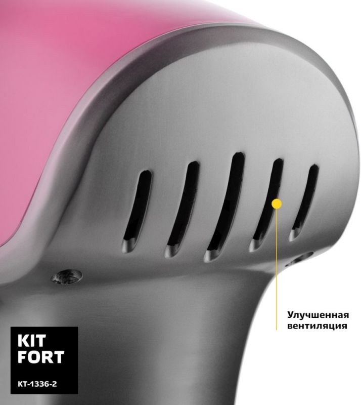 Миксер стационарный Kitfort КТ-1336-2 1000Вт розовый — фото 2