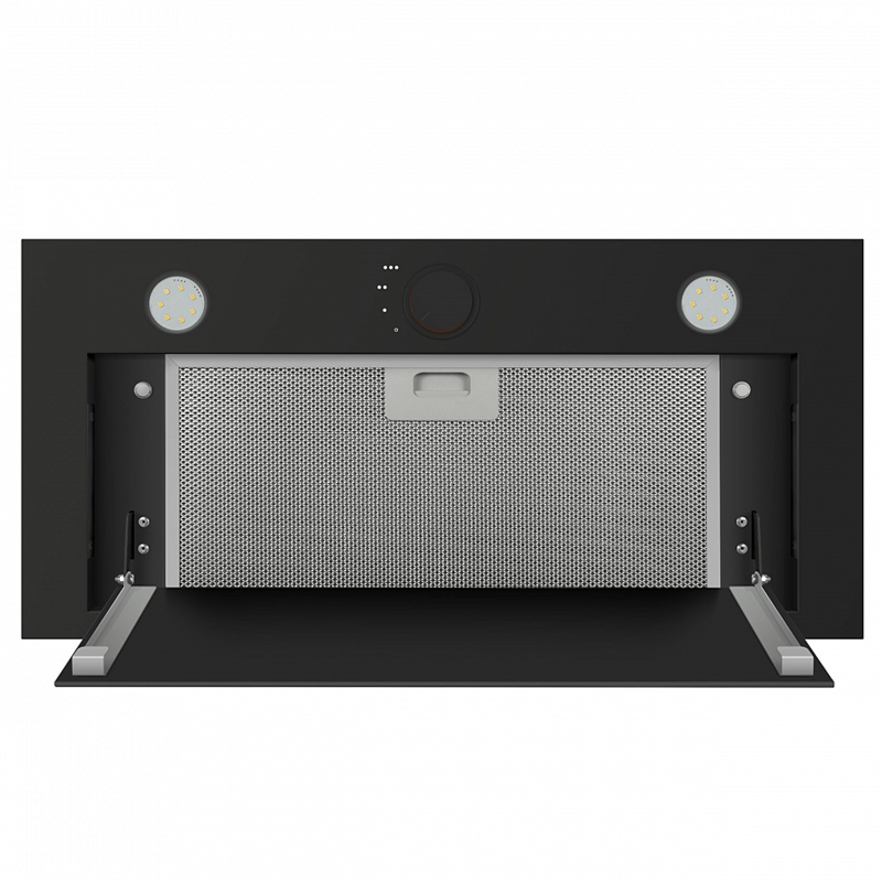 ВЫТЯЖКА MAUNFELD CROSBY ROCKY 60 ЧЕРНОЕ стекло Glass Black — фото 4