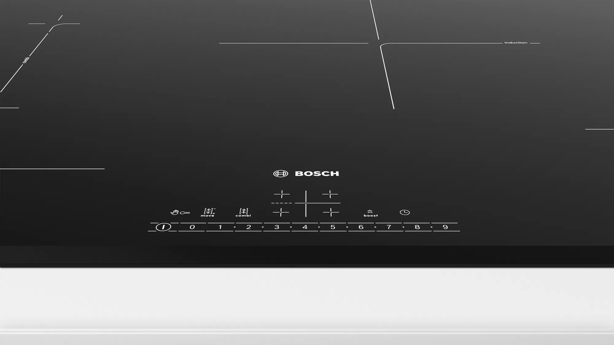Индукционная варочная поверхность Bosch PVS831FB5E черный — фото 2