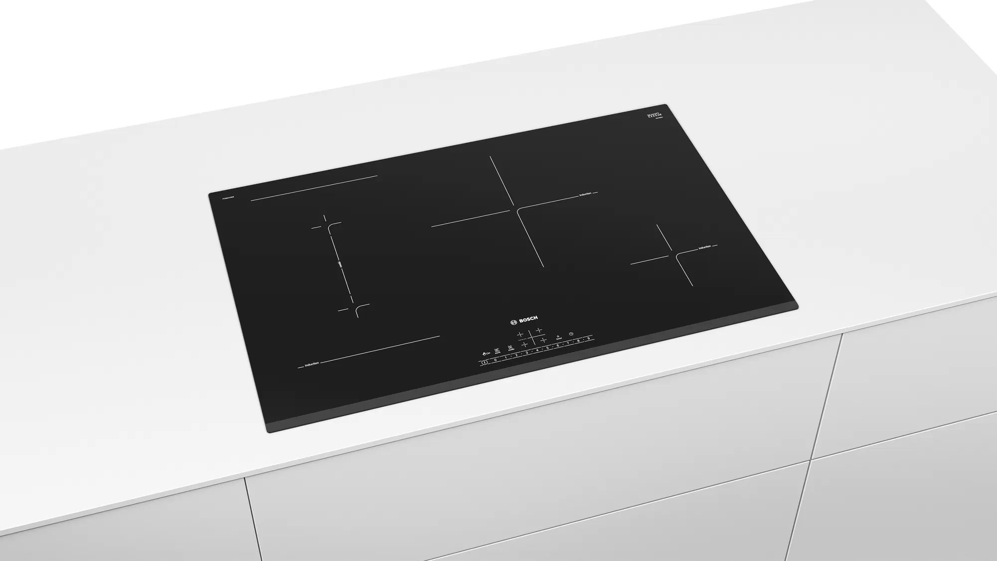 Индукционная варочная поверхность Bosch PVS831FB5E черный — фото 3