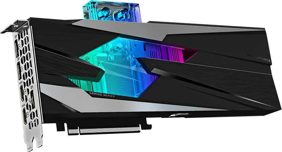 Видеокарта Gigabyte PCI-E 4.0 GV-N3080GAMINGOC WB-10GD NVIDIA GeForce RTX 3080 10240Mb 320 GDDR6X 1800/19000 HDMIx2 DPx3 HDCP Ret — фото 5