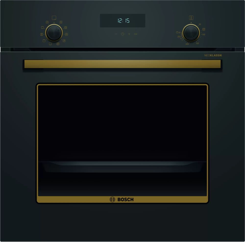 Духовой шкаф Электрический Bosch HBJN17EB0R черный матовый