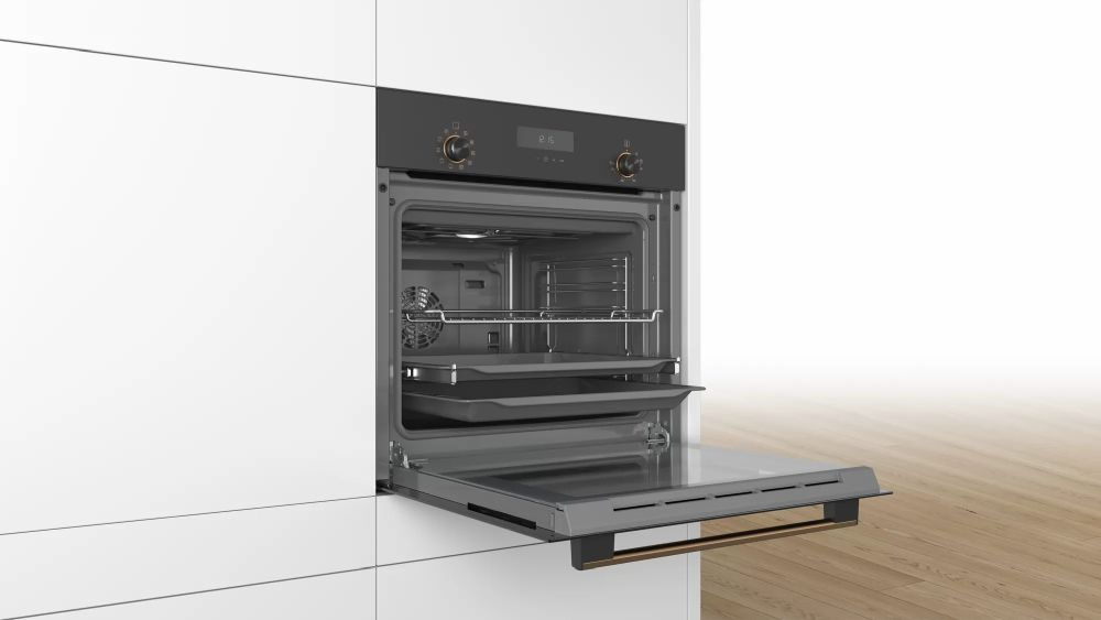 Духовой шкаф Электрический Bosch HBJN17EB0R черный матовый — фото 4