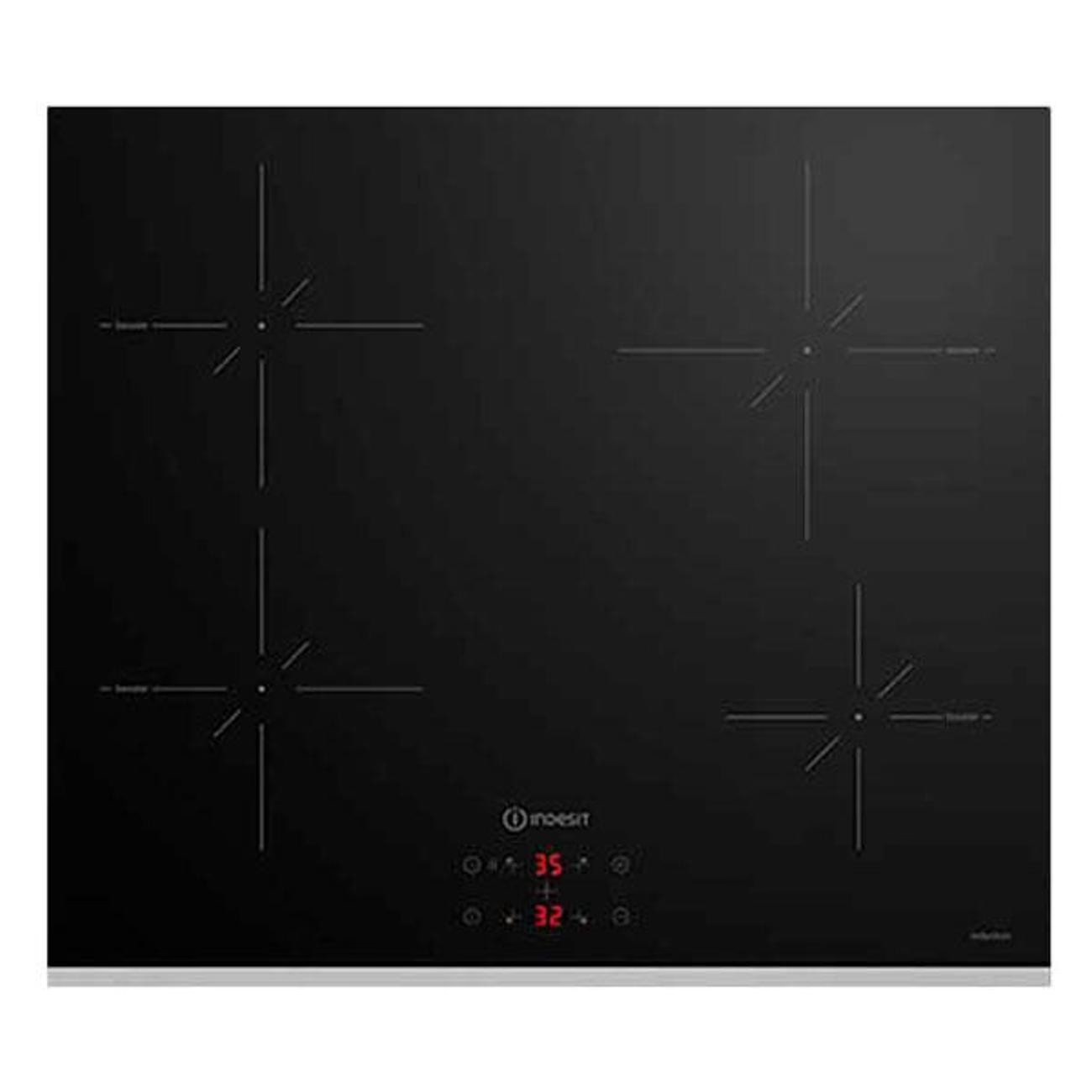 Индукционная варочная поверхность Indesit IS 41Q60 FX черный/нержавеющая сталь