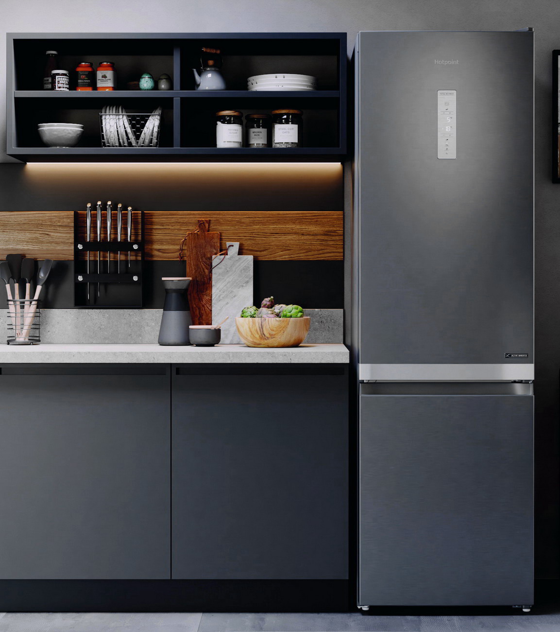 Холодильник Hotpoint HT 7201I MX O3 — фото 10