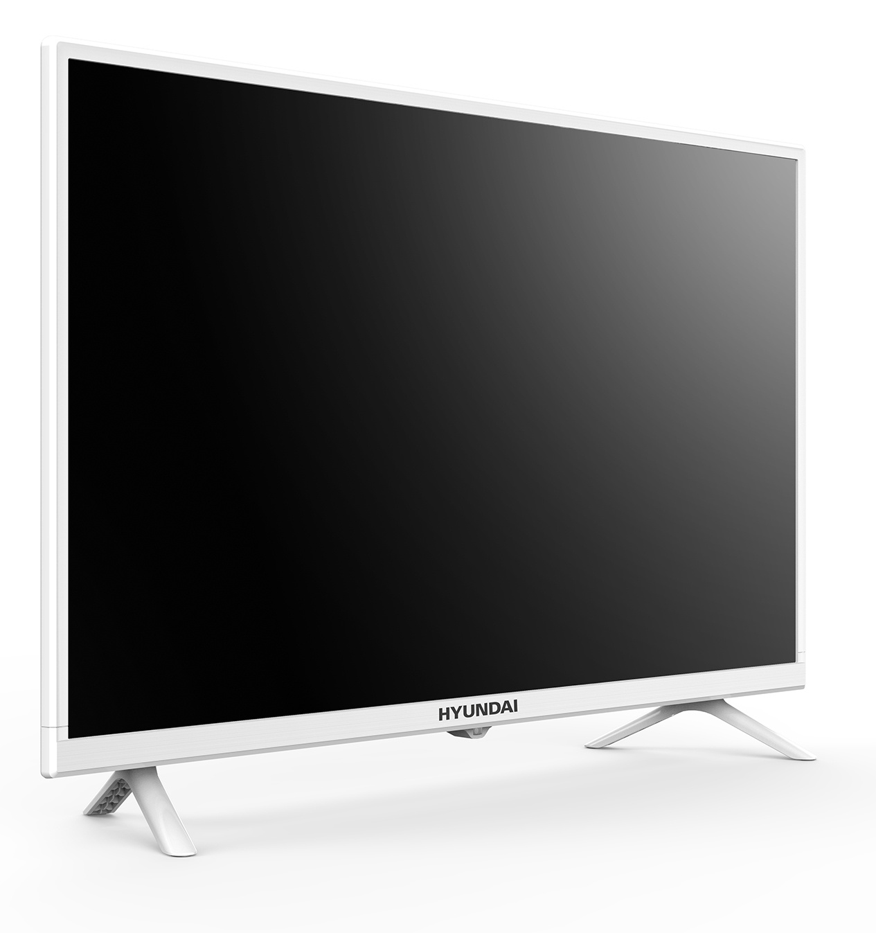 Телевизор LED Hyundai 32" H-LED32BS5102 Салют ТВ Slim Design белый/белый HD 60Hz DVB-T DVB-T2 DVB-C DVB-S DVB-S2 USB WiFi Smart TV — фото 2