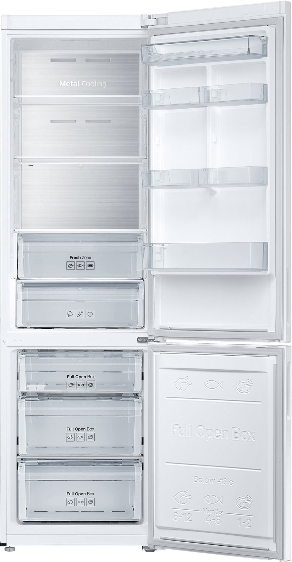 Холодильник Samsung RB37A5201WW/WT — фото 3