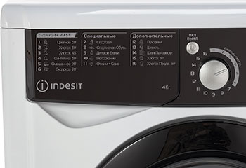 Стиральная машина Indesit EWUD 4105 BK CIS — фото 2