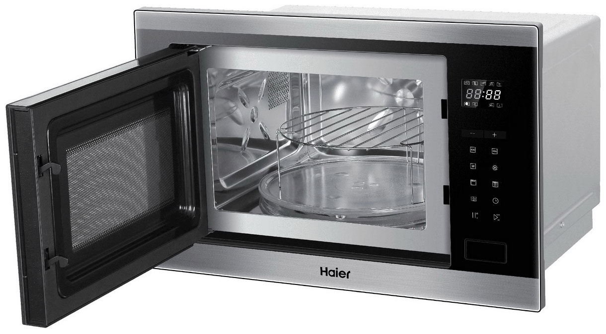 Встраиваемая микроволновая печь Haier HMX-BTG259X — фото 3