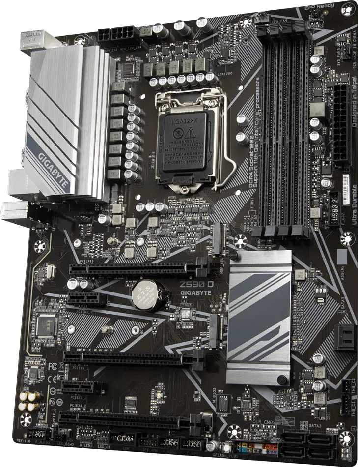 Материнская плата Gigabyte Z590 D Soc-1200 Intel Z590 4xDDR4 ATX AC`97 8ch(7.1) GbLAN RAID+DP — фото 3