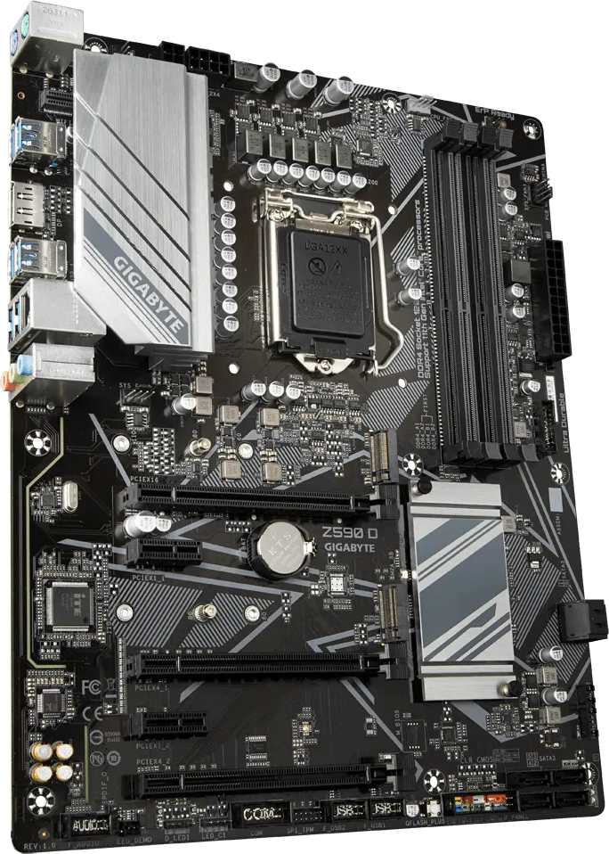 Материнская плата Gigabyte Z590 D Soc-1200 Intel Z590 4xDDR4 ATX AC`97 8ch(7.1) GbLAN RAID+DP — фото 4