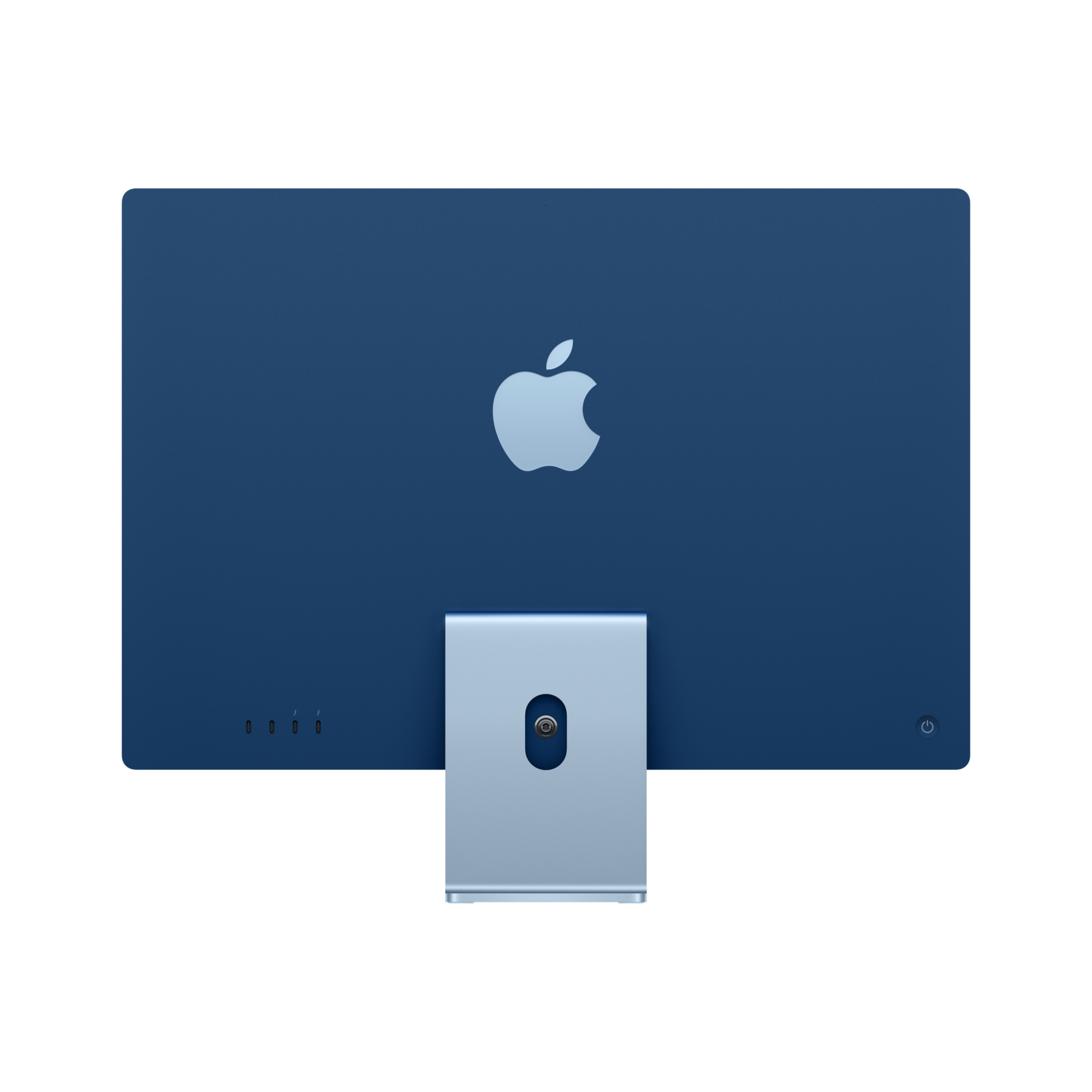 Моноблок Apple iMac A2438 24" 4.5K M1 8 core 8Gb SSD512Gb 8 core GPU macOS GbitEth WiFi BT клавиатура мышь Cam синий 4480x2520 — фото 3