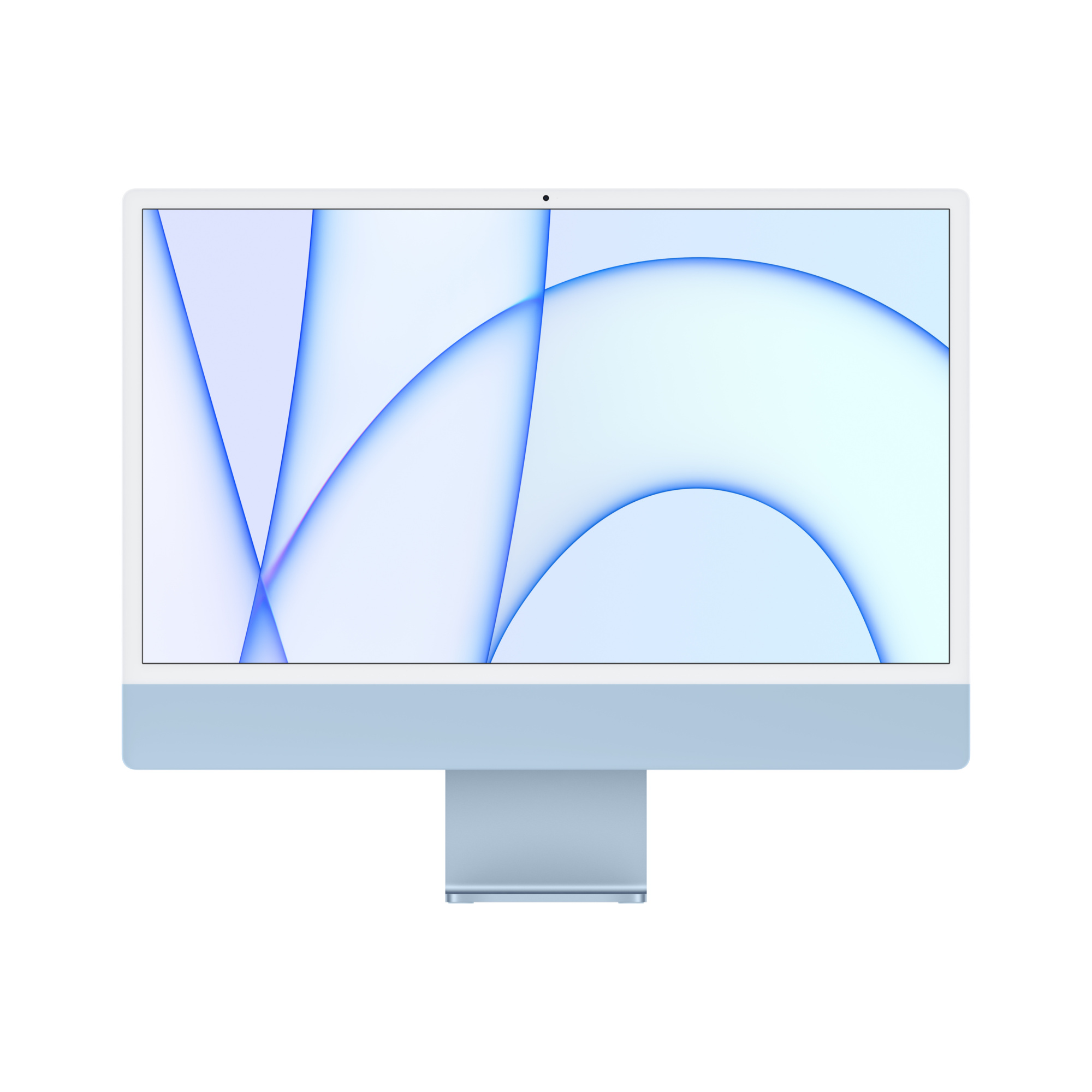 Моноблок Apple iMac A2438 24" 4.5K M1 8 core (3.2) 8Gb SSD256Gb 7 core GPU macOS WiFi BT клавиатура мышь Cam синий 4480x2520