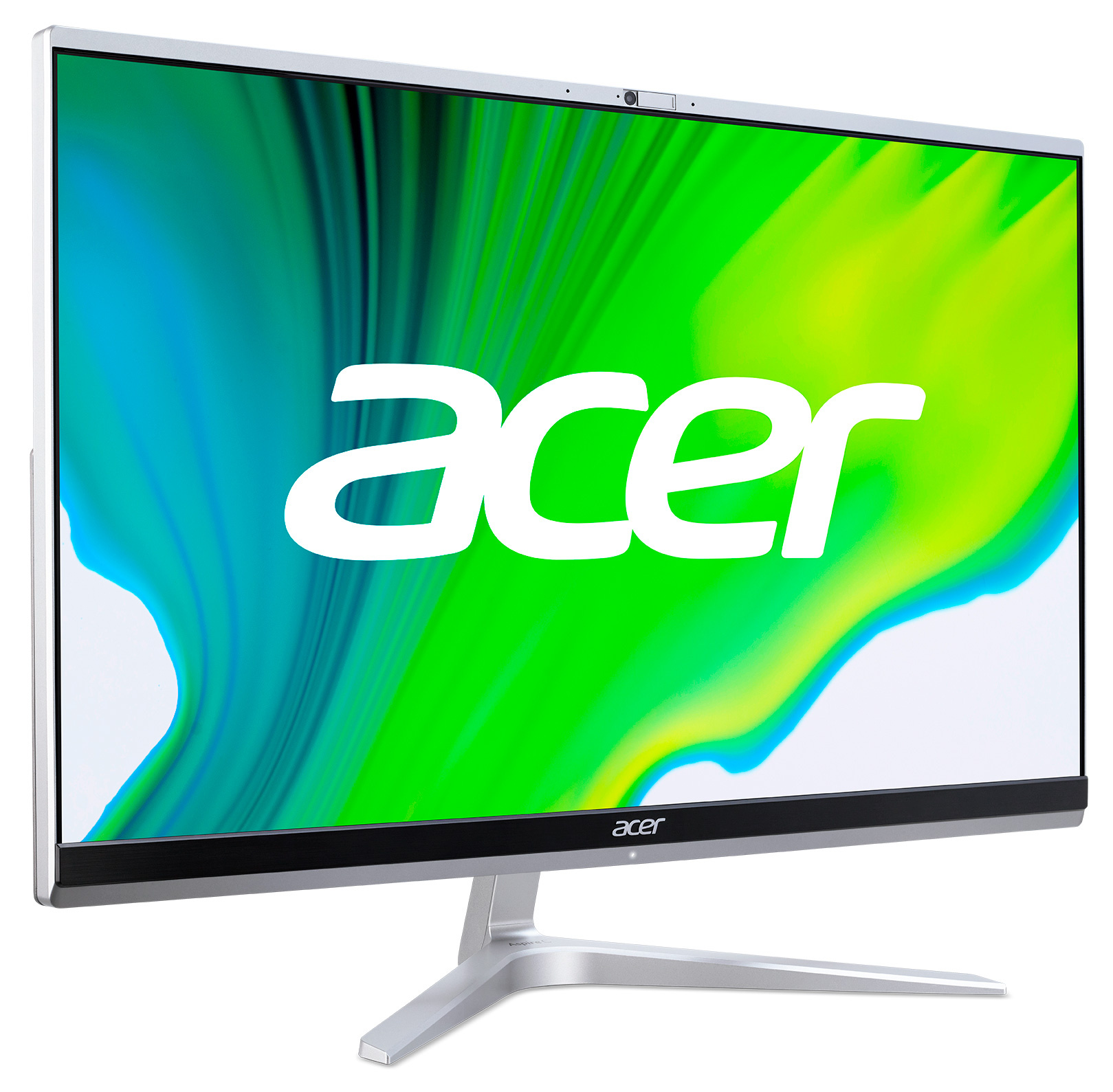 Моноблок Acer Aspire C24-1650 23.8" Full HD i3 1115G4 (3) 8Gb SSD512Gb UHDG CR Windows 11 Home GbitEth WiFi BT 65W клавиатура мышь Cam серебристый 1920x1080 — фото 2