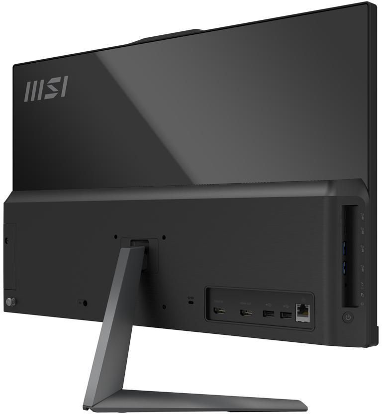 Моноблок MSI Modern AM242 11M-897XRU 23.8" Full HD PG 7505 (2.0) 4Gb SSD512Gb UHDG noOS GbitEth WiFi BT 120W клавиатура мышь Cam черный 1920x1080 — фото 3