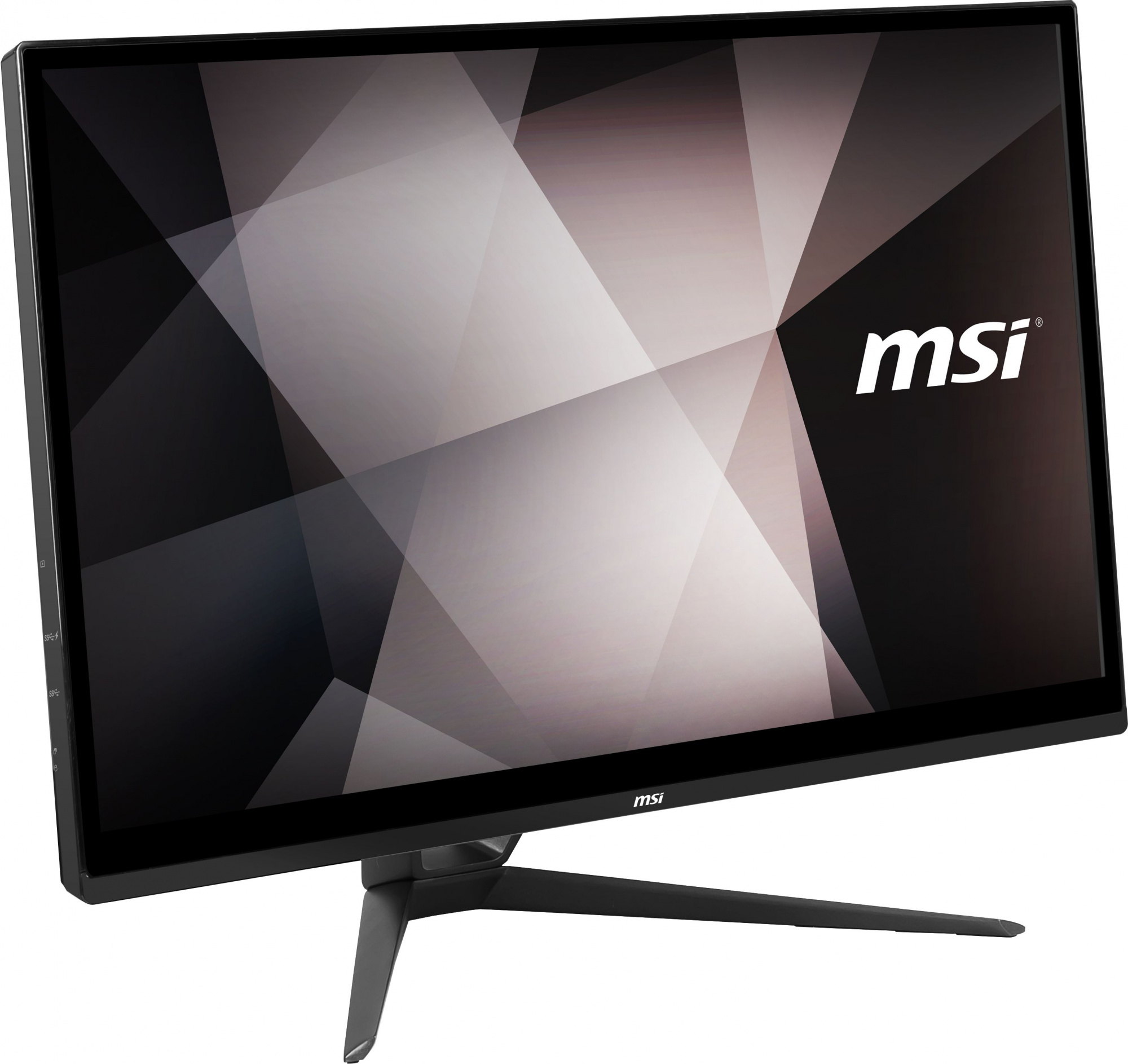 Моноблок MSI Pro 22XT 10M-804RU 21.5" Full HD Touch PG G6405 (4.1) 4Gb SSD128Gb UHDG 610 Windows 11 Professional GbitEth WiFi BT 120W клавиатура мышь черный 1920x1080 — фото 2