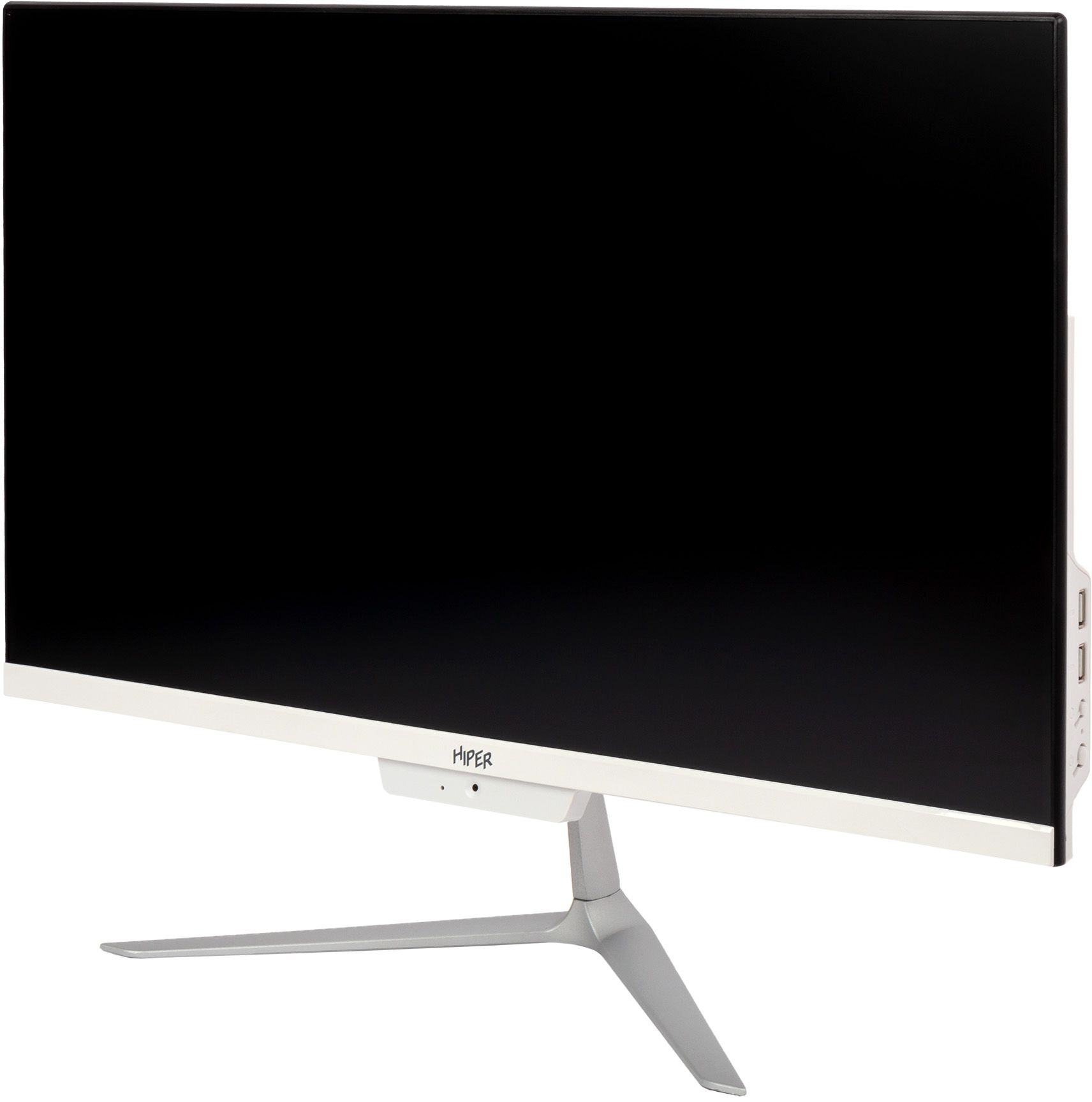 Моноблок Hiper V2 23.8" Full HD i3 10105 (3.7) 8Gb SSD256Gb UHDG 630 noOS GbitEth WiFi BT 120W клавиатура мышь Cam белый 1920x1080 — фото 2