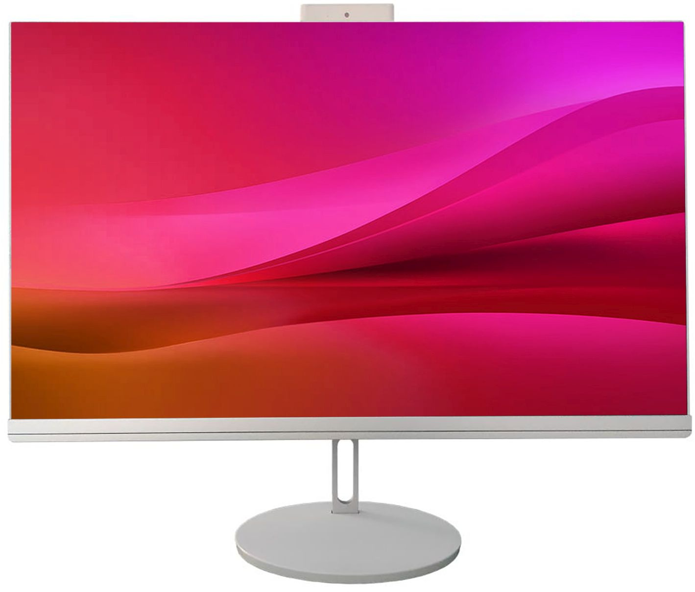 Моноблок Hiper V10 23.8" Full HD i5 10400 (2.9) 8Gb SSD512Gb UHDG 630 Windows 10 Professional GbitEth WiFi BT 120W клавиатура мышь Cam белый 1920x1080