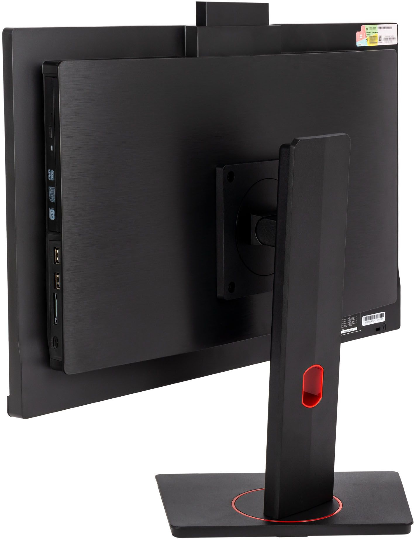 Моноблок Hiper V6 23.8" Full HD i5 11500 (2.7) 16Gb SSD512Gb UHDG 750 DVDRW CR noOS GbitEth WiFi BT 120W клавиатура мышь Cam черный 1920x1080 — фото 5