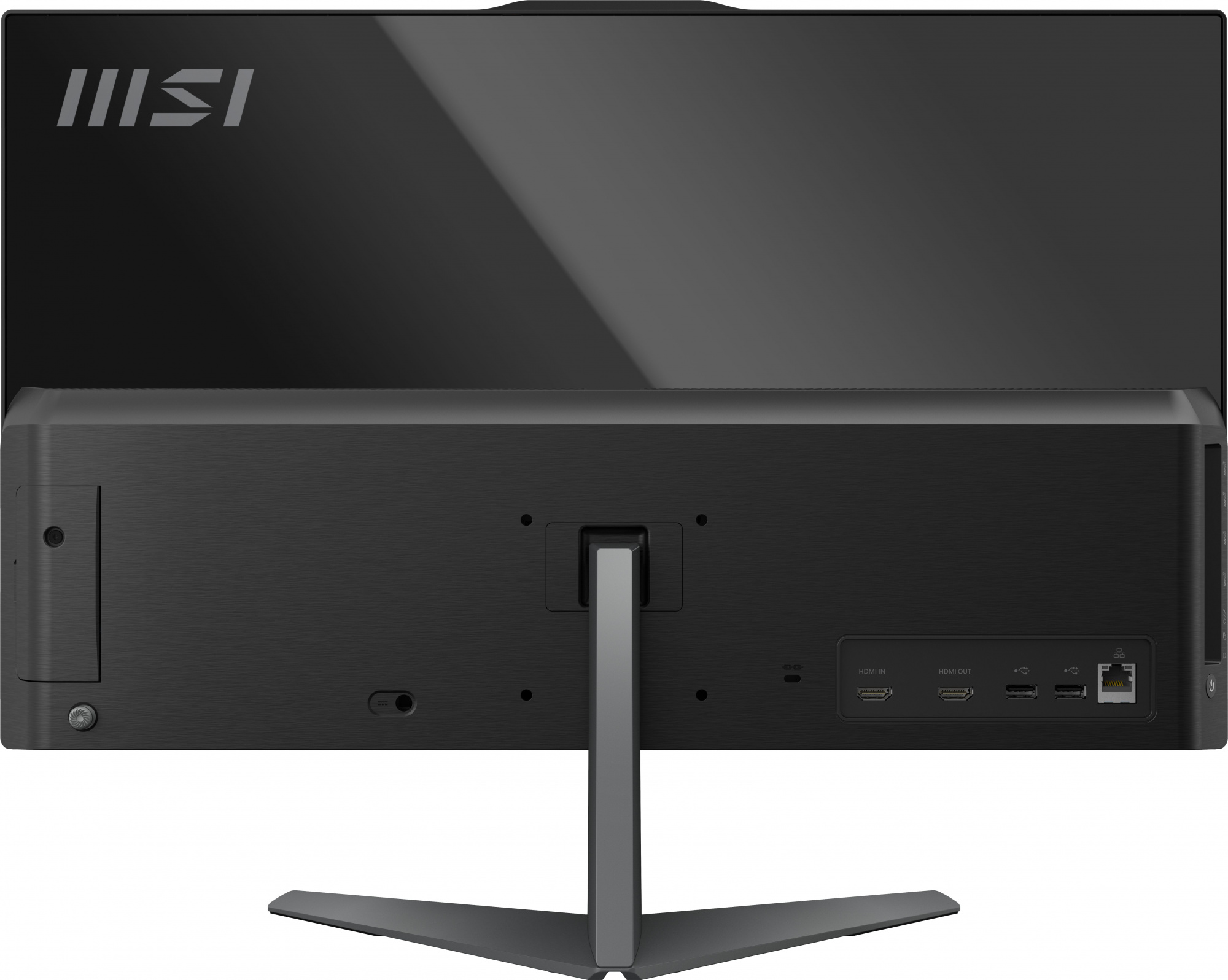 Моноблок MSI Modern AM242TP 12M-086XRU 23.8" Full HD Touch i5 1240P (1.7) 16Gb SSD512Gb Iris Xe noOS GbitEth WiFi BT 120W клавиатура мышь Cam черный 1920x1080 — фото 3