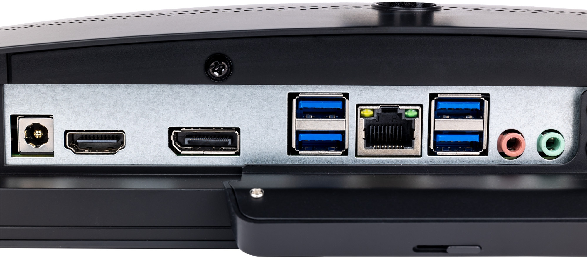 Моноблок Hiper V8 23.8" Full HD i5 12400 (2.5) 16Gb SSD1Tb UHDG 730 noOS GbitEth WiFi BT 120W клавиатура мышь Cam черный 1920x1080 — фото 9