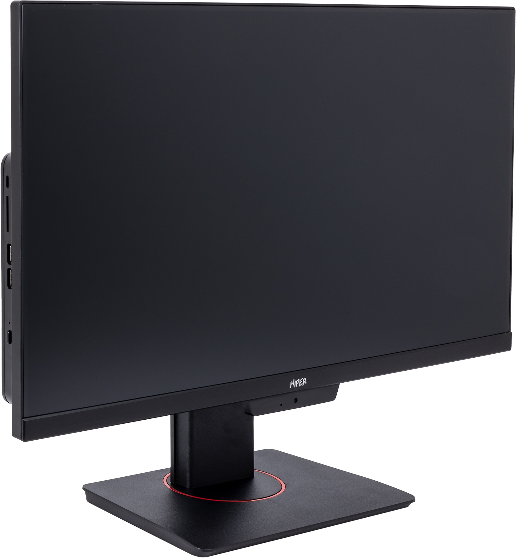 Моноблок Hiper V12 23.8" Full HD PG G7400 (3.7) 8Gb SSD256Gb UHDG 710 CR Windows 10 Home GbitEth WiFi BT 120W клавиатура мышь Cam черный 1920x1080 — фото 9