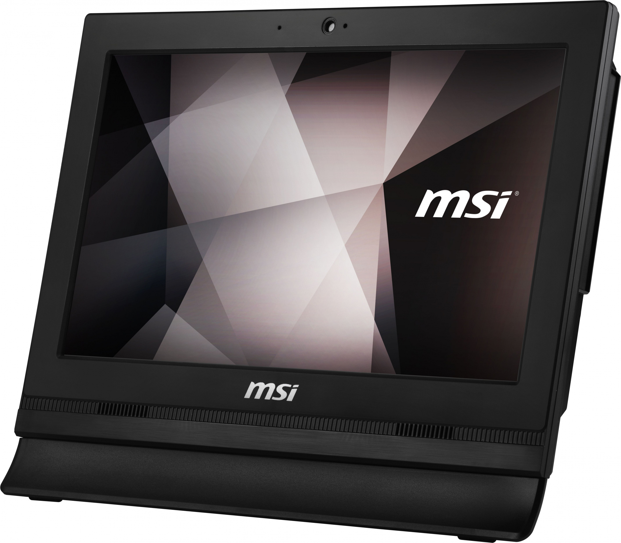 Моноблок MSI Pro 16T 10M-072RU 15.6" HD Touch Cel 5205U (1.9) 4Gb SSD128Gb HDG CR Windows 11 Professional GbitEth WiFi BT 65W клавиатура мышь Cam черный 1366x768 — фото 3