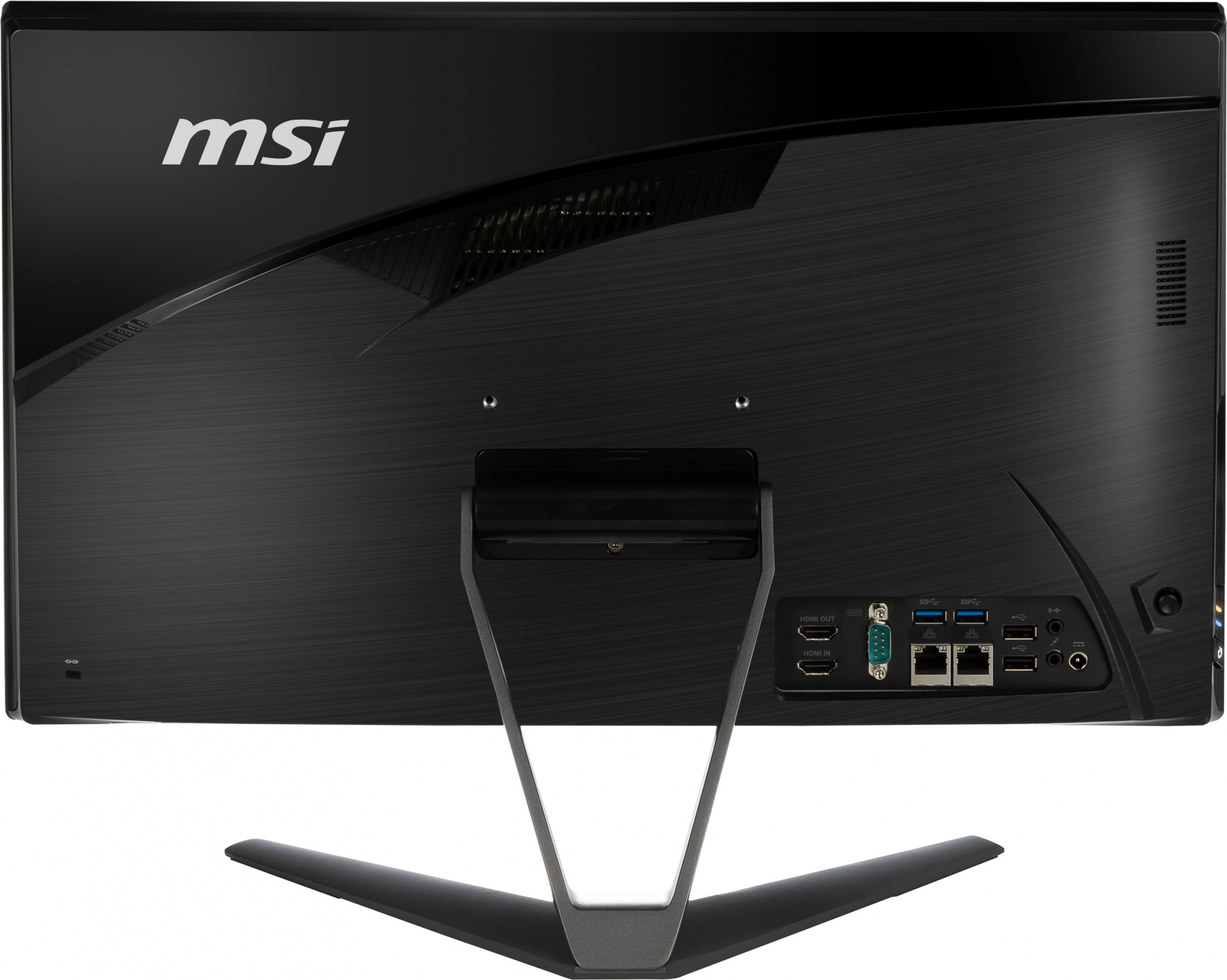 Моноблок MSI Pro 22XT 10M-845XRU 21.5" Full HD Touch PG G6405 (4.1) 4Gb SSD250Gb UHDG 610 noOS GbitEth WiFi BT 120W клавиатура мышь черный 1920x1080 — фото 2