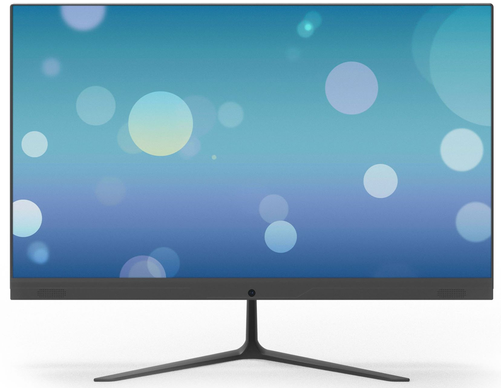 Моноблок Rombica Aster 21.5" Full HD Cel N4020 (1.1) 4Gb SSD256Gb UHDG 600 CR noOS GbitEth WiFi BT Cam черный 1920x1080