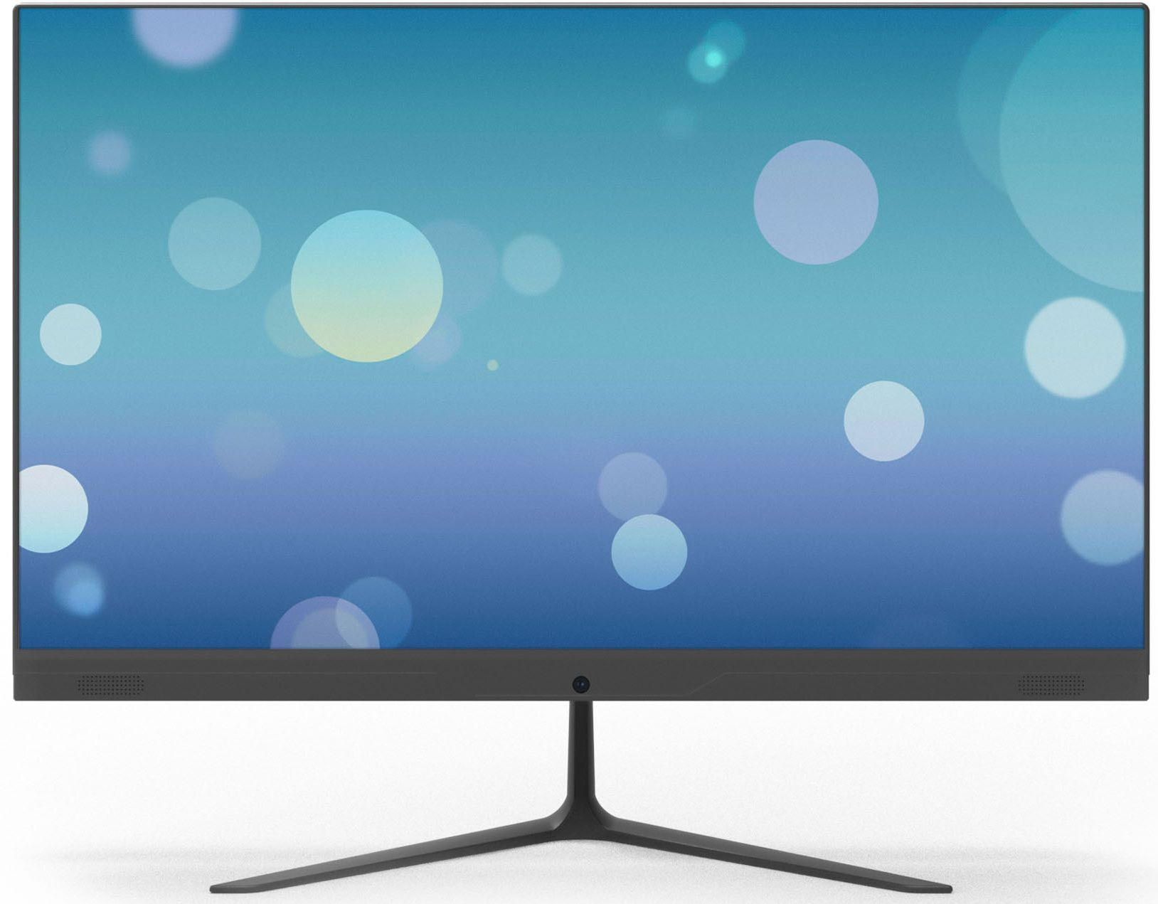 Моноблок Rombica Aster 27" Full HD PS N5030 (1.1) 8Gb SSD256Gb UHDG 605 CR Windows 11 Professional GbitEth WiFi BT клавиатура мышь Cam черный 1920x1080