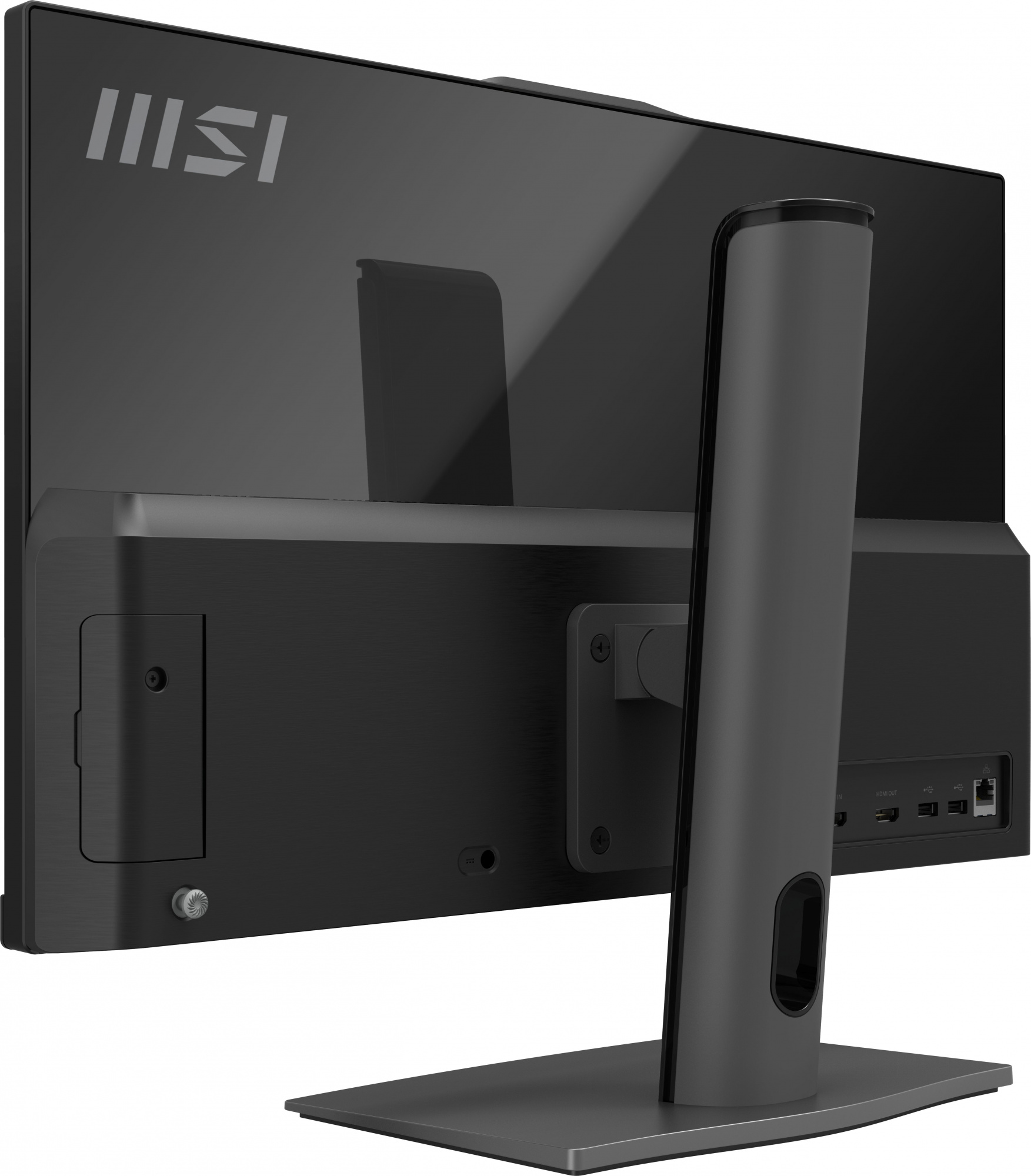 Моноблок MSI Modern AM242P 12M-216RU 23.8" Full HD i5 1240P (1.7) 16Gb SSD512Gb Iris Xe Windows 11 Professional GbitEth WiFi BT 120W клавиатура мышь Cam белый 1920x1080 — фото 5